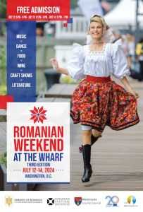 Poster festival Romanian Weekend at the Wharf