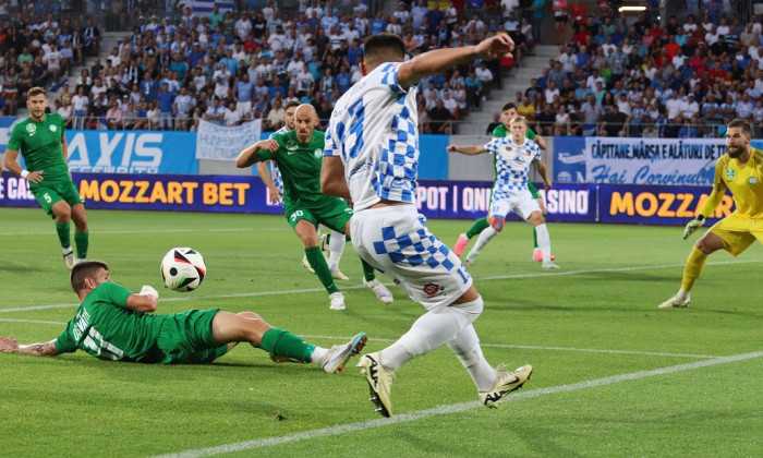 Corvinul Hunedoara s-a calificat în turul al doilea preliminar al Europa League