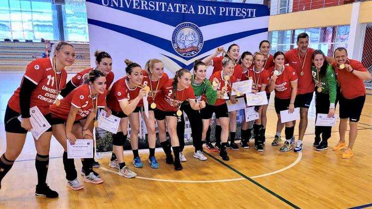 Universitatea Ovidius din Constanța, campioană europeană universitară la handbal feminin