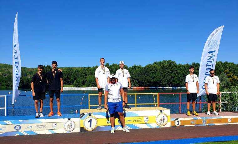 10 medalii pentru sportivii de la CSM Pitești la Campionatul Național de Kaiac-canoe