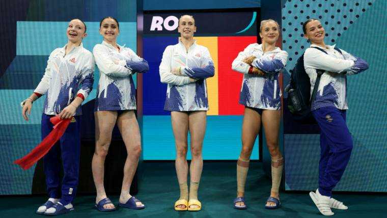 Echipa feminină a României la gimnastică, locul 7 în finala de la Jocurile Olimpice