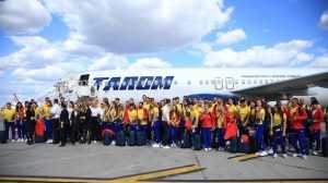 Tarom si campionii olimpici