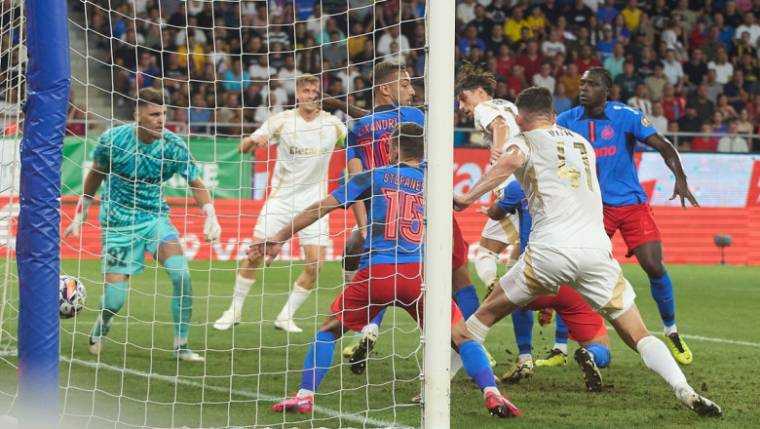 FCSB a fost eliminată din Liga Campionilor de Sparta Praga