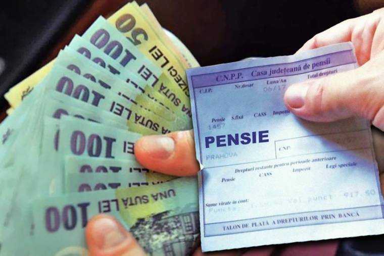 Când vor fi virate pe card pensiile în luna octombrie, după a doua majorare