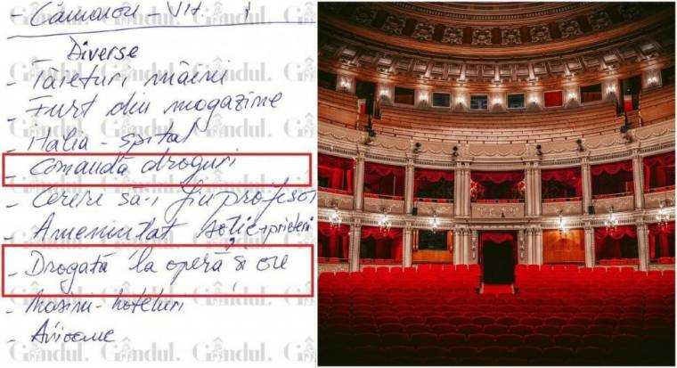 Abuzuri, scandaluri sexuale și consum de droguri la Opera Națională. Poliția anchetează cazul