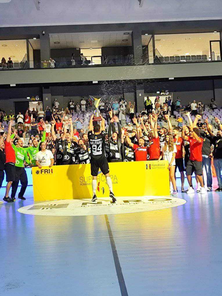 Dinamo a câștigat Supercupa României la handbal masculin