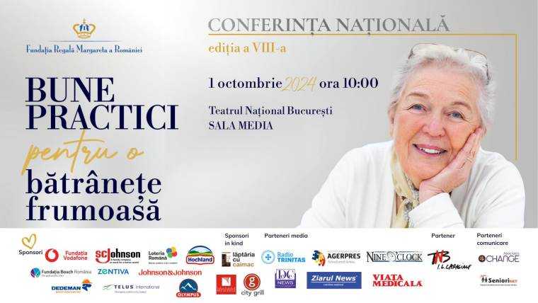 START înscrieri la conferința „Bune practici pentru o bătrânețe frumoasă”