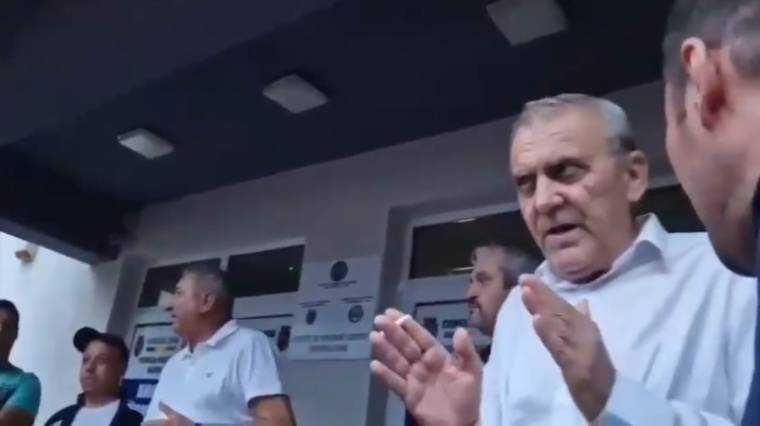 VIDEO. Ion Georgescu, huiduit la Mioveni. „Vrem fotbal!”