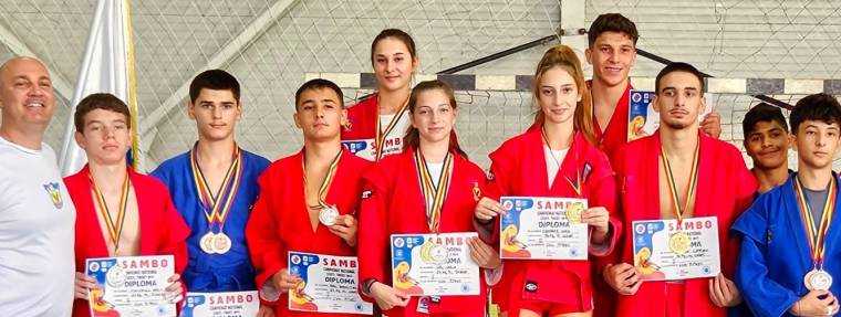 CSM Pitești a impresionat la Campionatul Național de Sambo