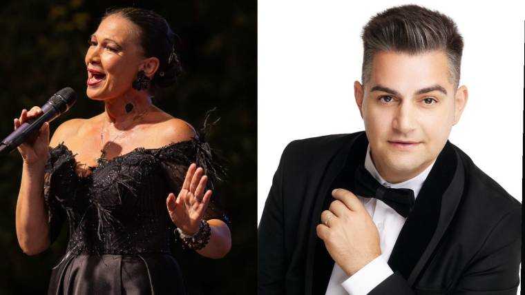 Adina Sima și Marius Bălan, în concert la Filarmonica Pitești