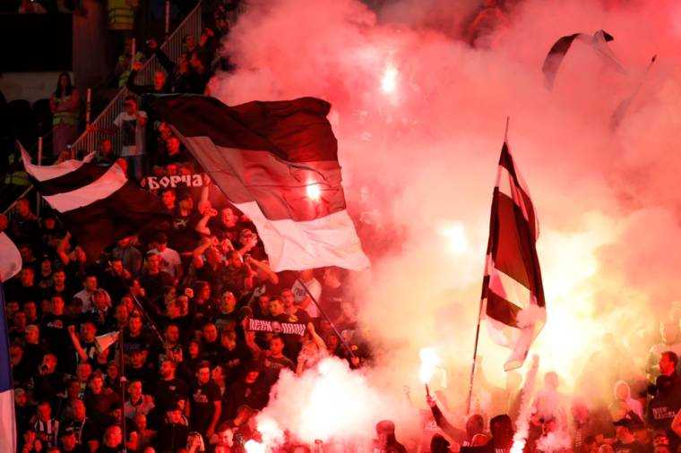 Scene de groază după derbiul Partizan – Steaua Roșie Belgrad