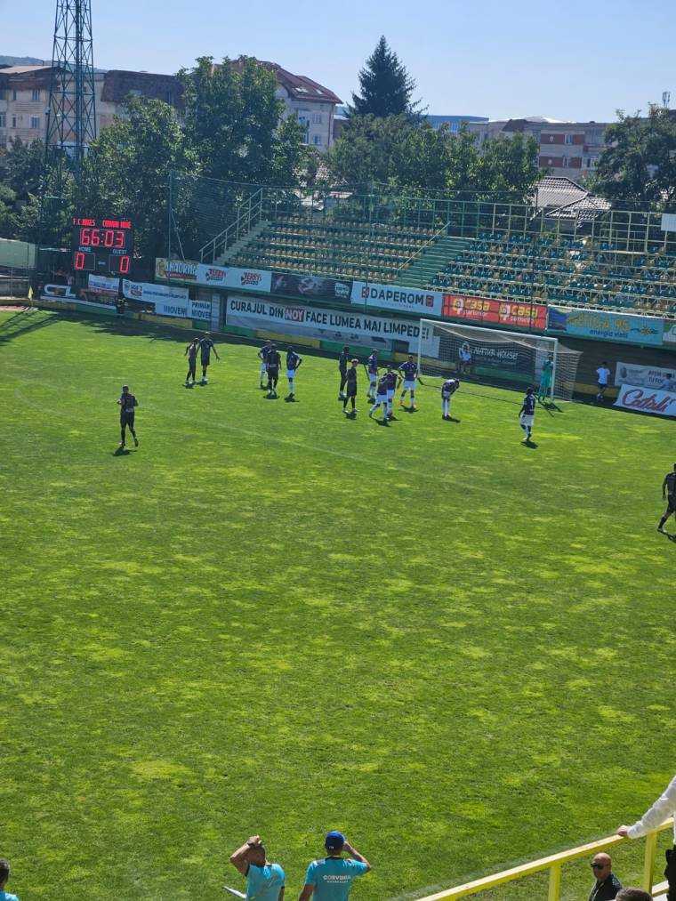 FC Argeș a pierdut în fața Corvinului