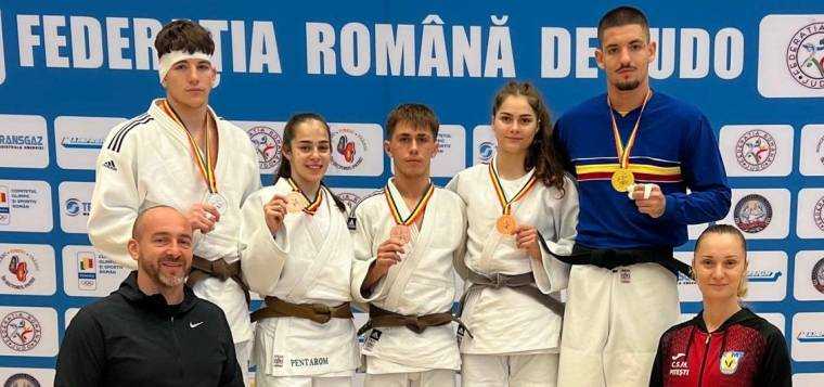 Rezultate foarte bune pentru sportivii de la CSM Pitești la Campionatul Național de Judo