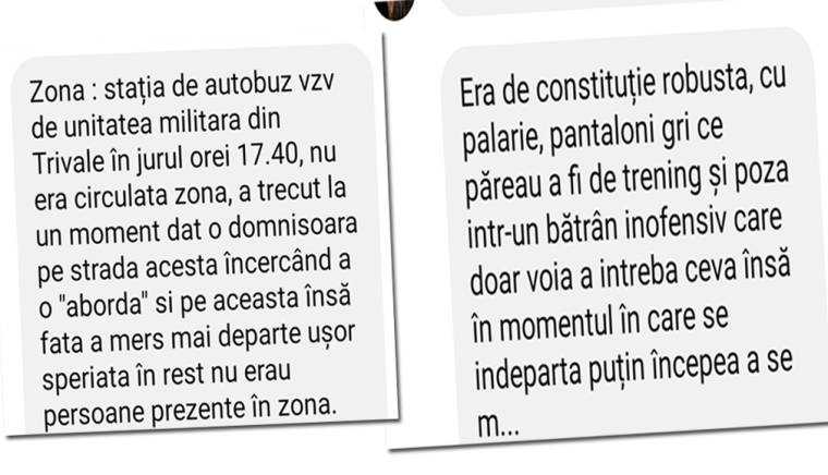 Șocant! Un bătrân exhibiționist agresează tinere în Trivale