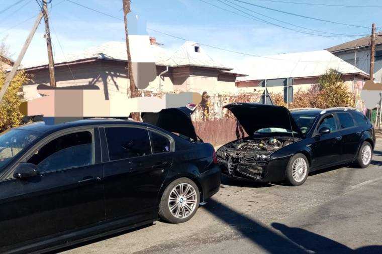 Accident la Vedea, cu două rănite