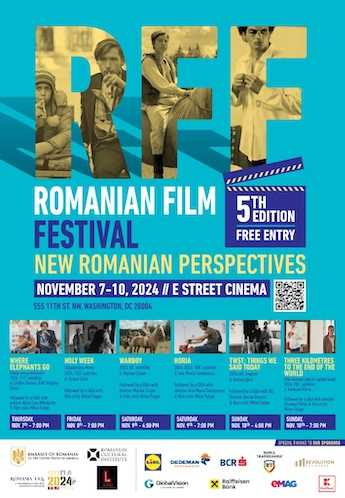 Șase filme și cinci invitați la Festivalul de Film Românesc din Washington