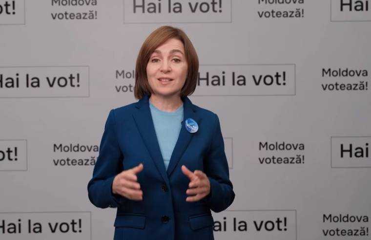 Alegeri în Republica Moldova. Maia Sandu a câştigat un nou mandat