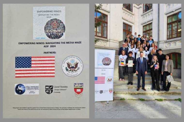 Proiect desfășurat în parteneriat cu Ambasada Statelor Unite ale Americii la „Zinca Golescu”