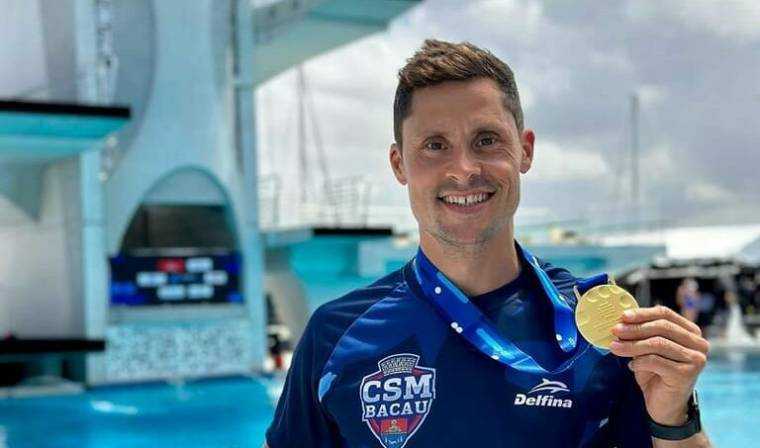 Constantin Popovici, vicecampion în Seria Mondială Red Bull Cliff Diving