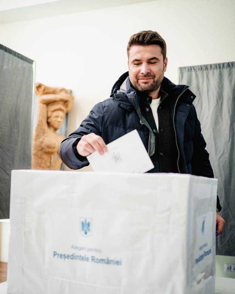 Adrian Mutu a votat în Italia