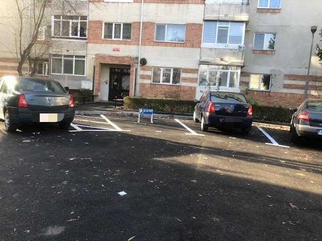 Pitești: 36 de locuri de parcare reabilitate în Găvana II