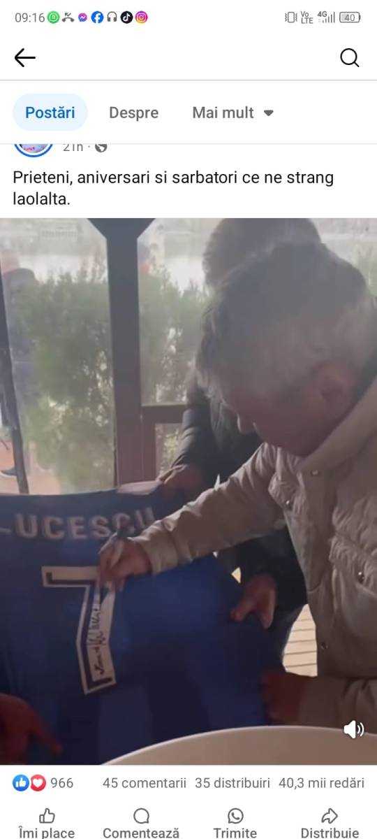 Mircea Lucescu, petrecere cu lăutari!