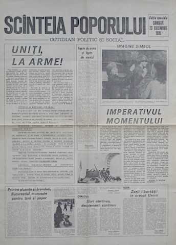 23 Decembrie 1989: Prima zi fără comunism  a românilor, după mai bine de 40 de ani