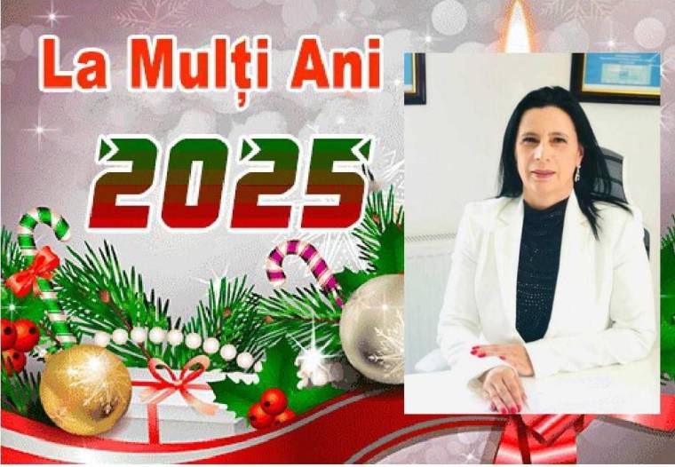 Estera Stămoiu, președinte OAMGMAMR Argeș: ”Să ne fie 2025 un an al păcii, înțelepciunii și frumuseții lumii !”