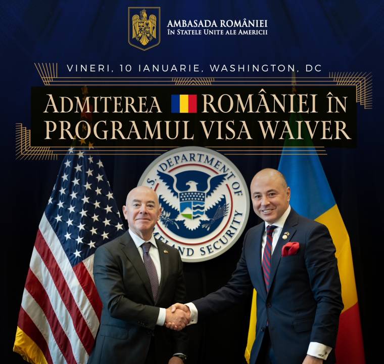 România, prima țară din regiunea Mării Negre admisă în programul american de scutire de vize. Când va fi făcut anunțul oficial