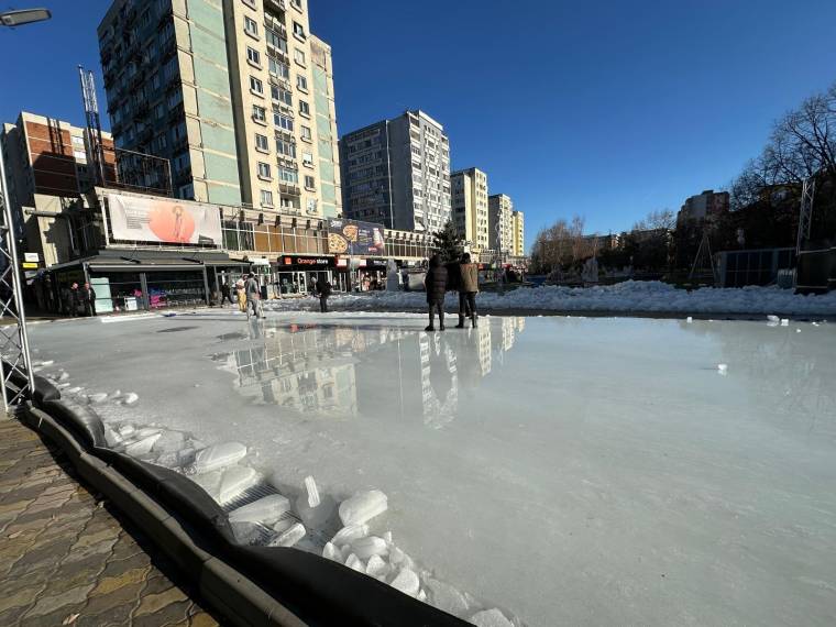 Video. Gata cu patinoarul din Pitești, din zona „La ceas”!