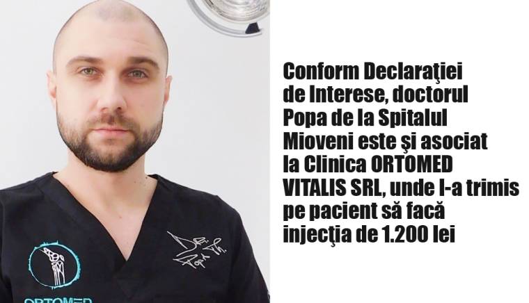 Scandal! La Spitalul Mioveni, o proteză gratuită costă… 77 milioane lei vechi!