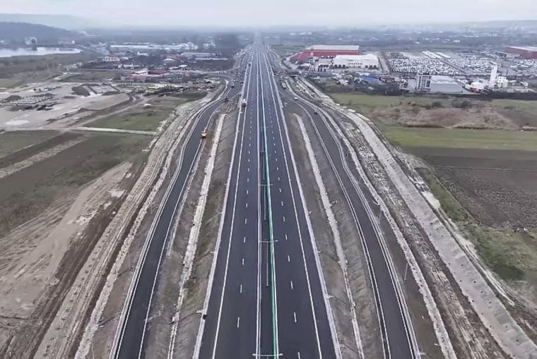 Tronsonul Pitești – Curtea de Argeș din autostrada Sibiu-Pitești este aproape finalizat