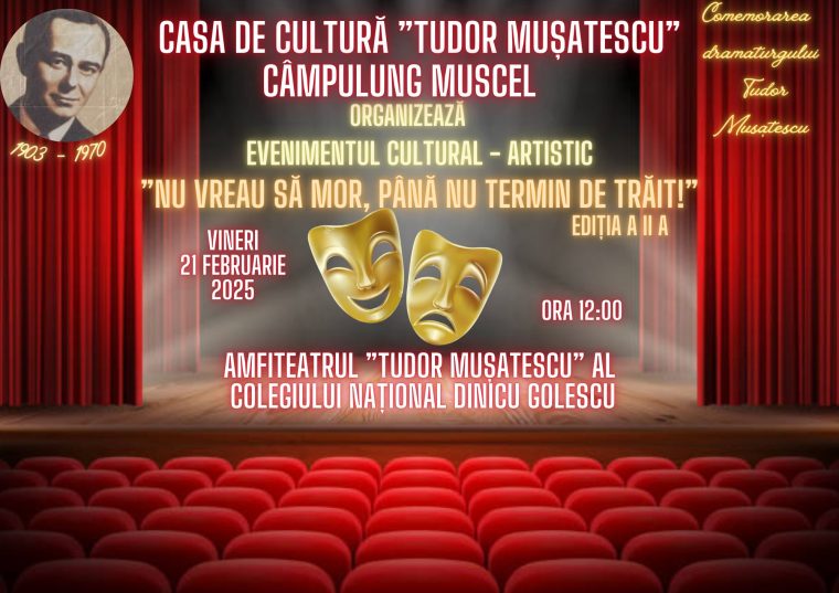 Dramaturgul Tudor Mușatescu, comemorat la Câmpulung