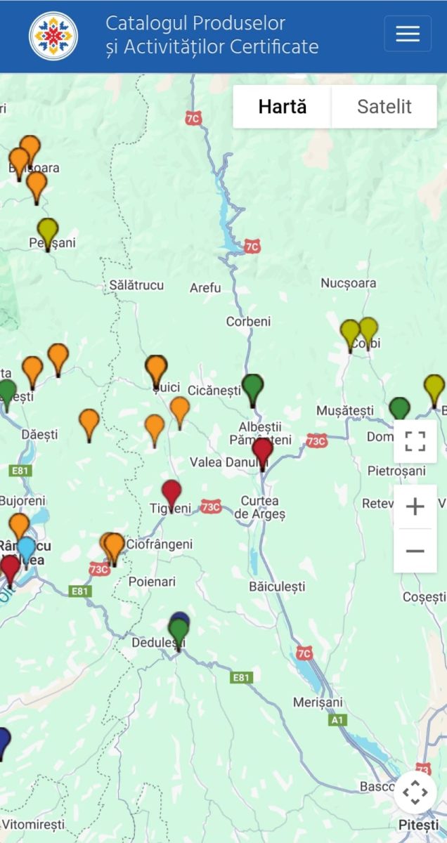 Aplicația care îți arată producătorii certificați și produsele românești atestate european