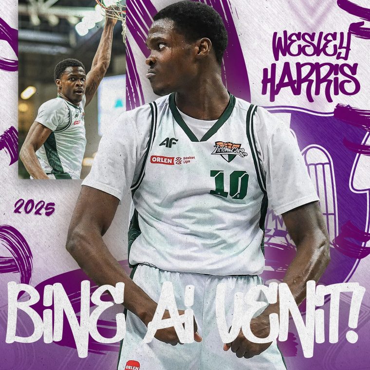 FC Argeș Basketball l-a transferat pe Wesley Harris