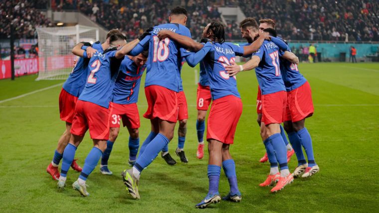 FCSB – Lyon, joi, în manșa tur a optimilor Europa League