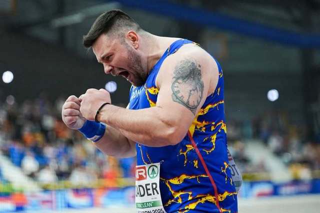 România, aur la Campionatul European indoor de la Apeldoorn