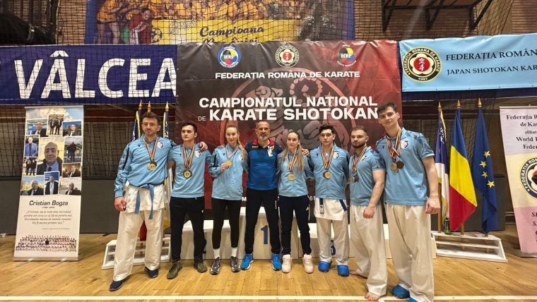 FC Argeș – aur la Campionatul Național de Karate Shotokan!