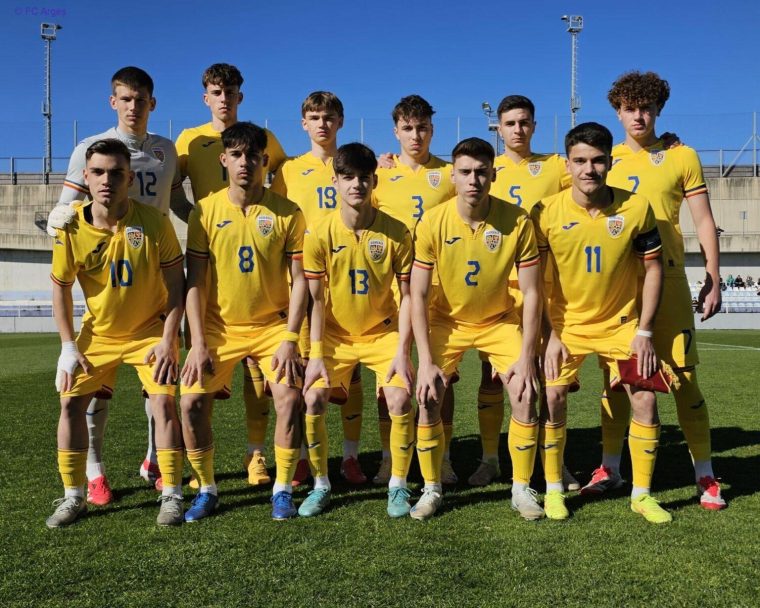 Yanis Pîrvu de la FC Argeș, căpitan în ultimul meci al României U18