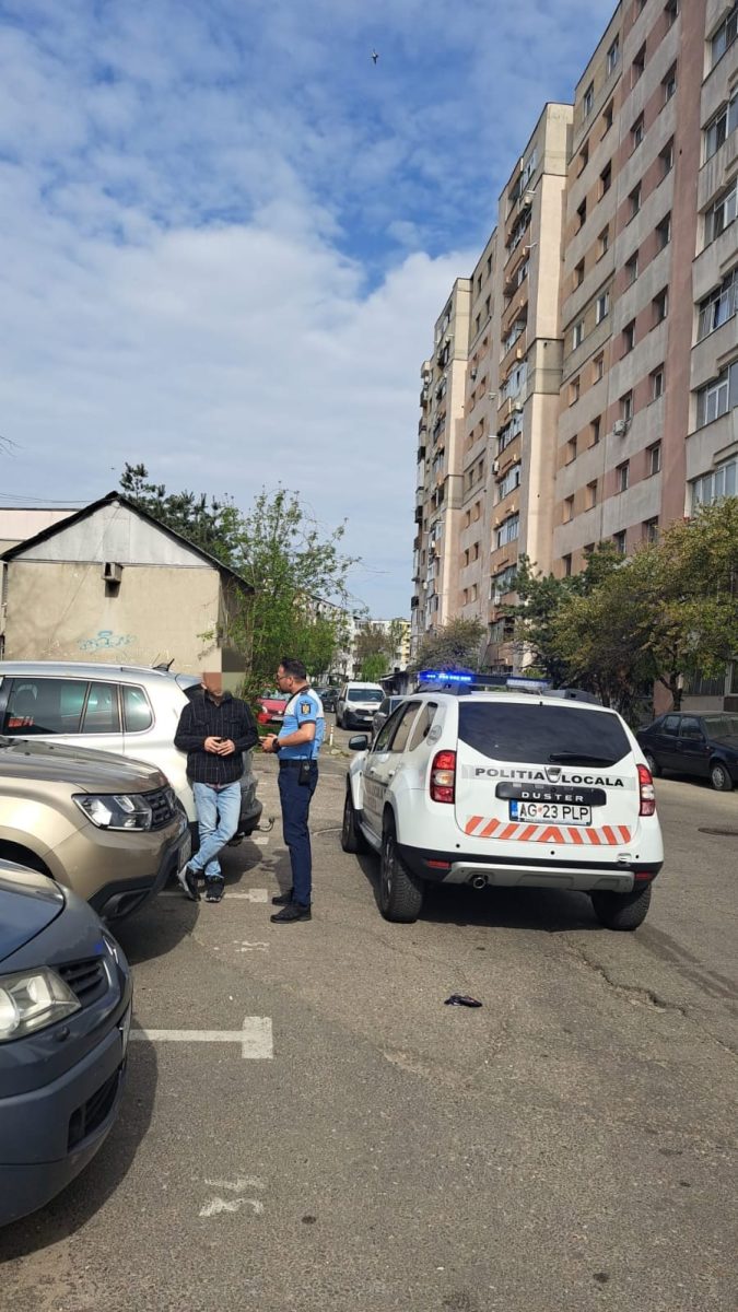 Conducea drogat pe contrasens, în Pitești