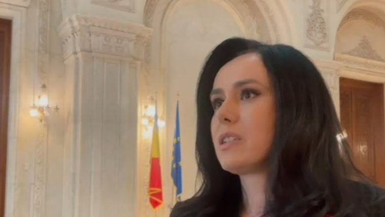 Simona Bucura Oprescu, cu lacrimi în ochi după adoptarea moțiunii simple