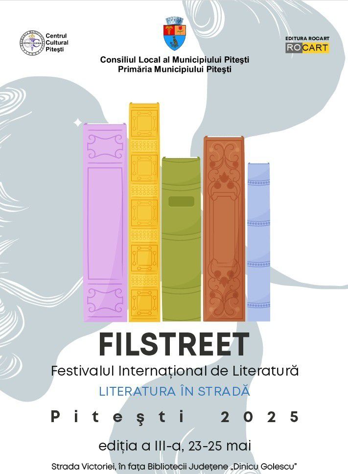 Festival Internațional de Literatură în stradă la Pitești, cu invitați de peste hotare
