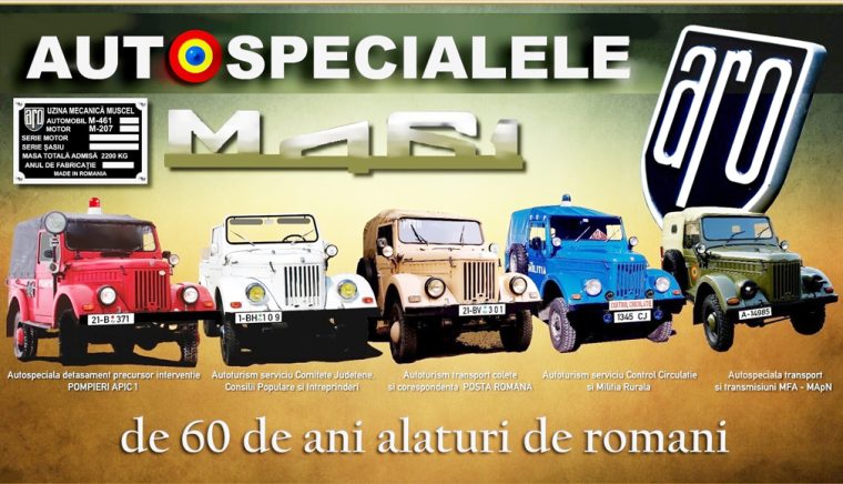 Din istoria ARO… Din cele 80.223 de exemplare de M-461 au fost exportate peste jumătate