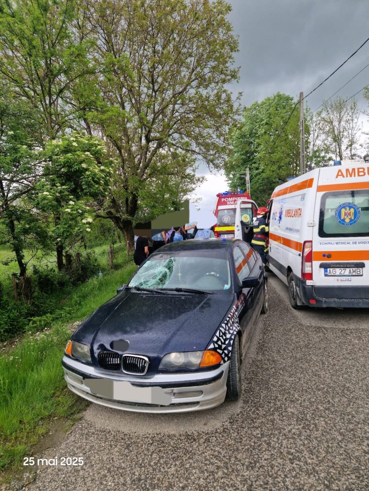 Argeș. Accident cu trotinetă. Copile rănite