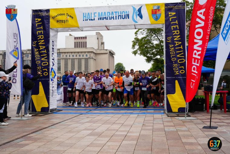 Cine a fost pe podium la Pitești Half Marathon
