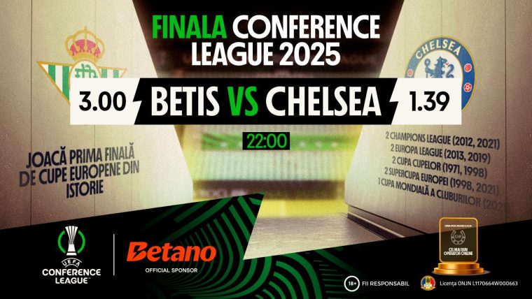 Cine câștigă finala Conference League. Un super-computer a prezis rezultatul meciului Betis – Chelsea