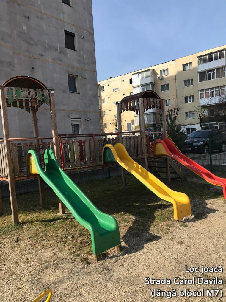 Cinci locuri de joacă din Pitești vor fi modernizate în vară