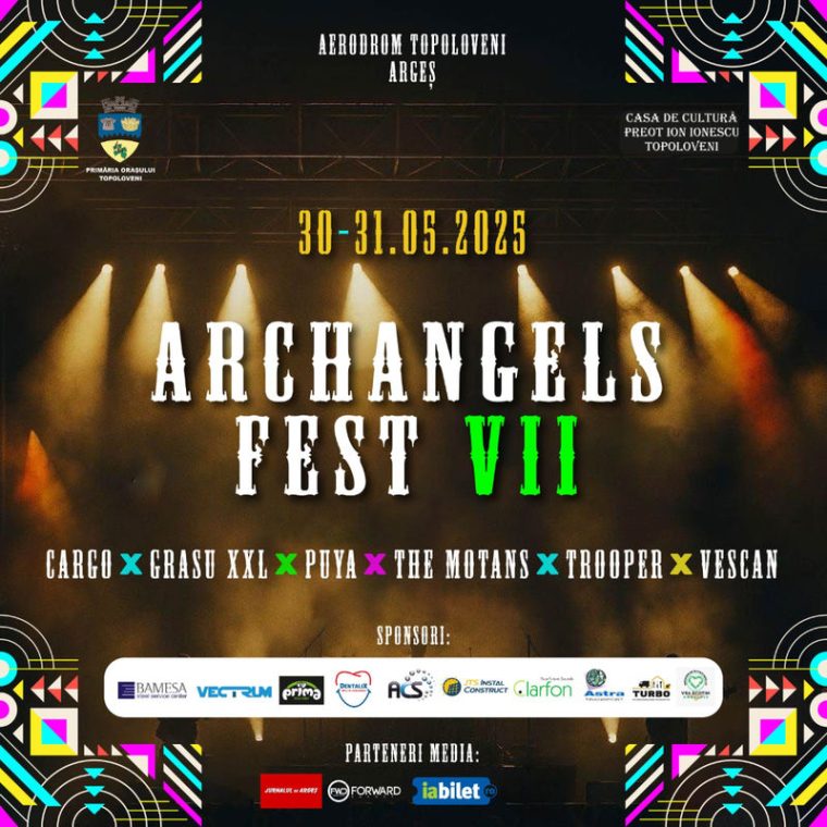 Începe Archangels Fest Topoloveni. Programul complet