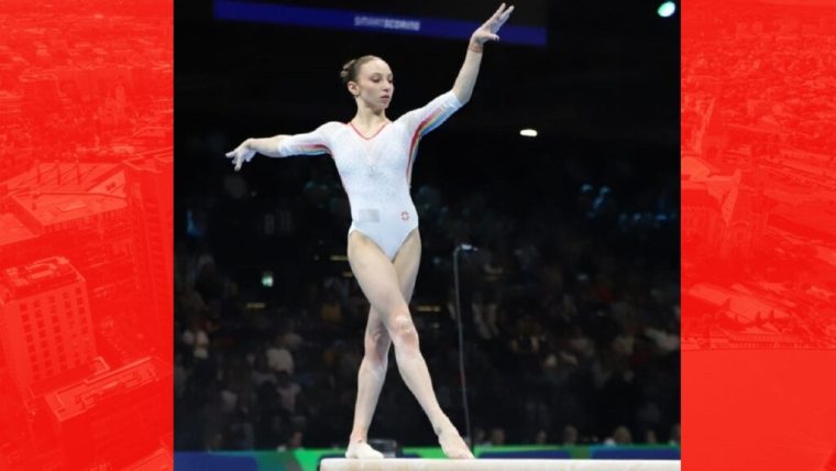 Ana Bărbosu, argint la bârnă la Campionatul European de la Leipzig