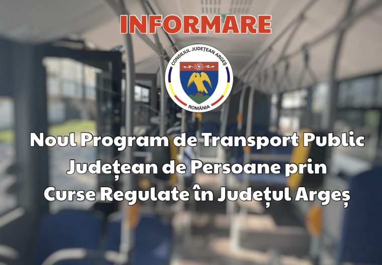 A intrat în vigoare noul program județean de transport persoane
